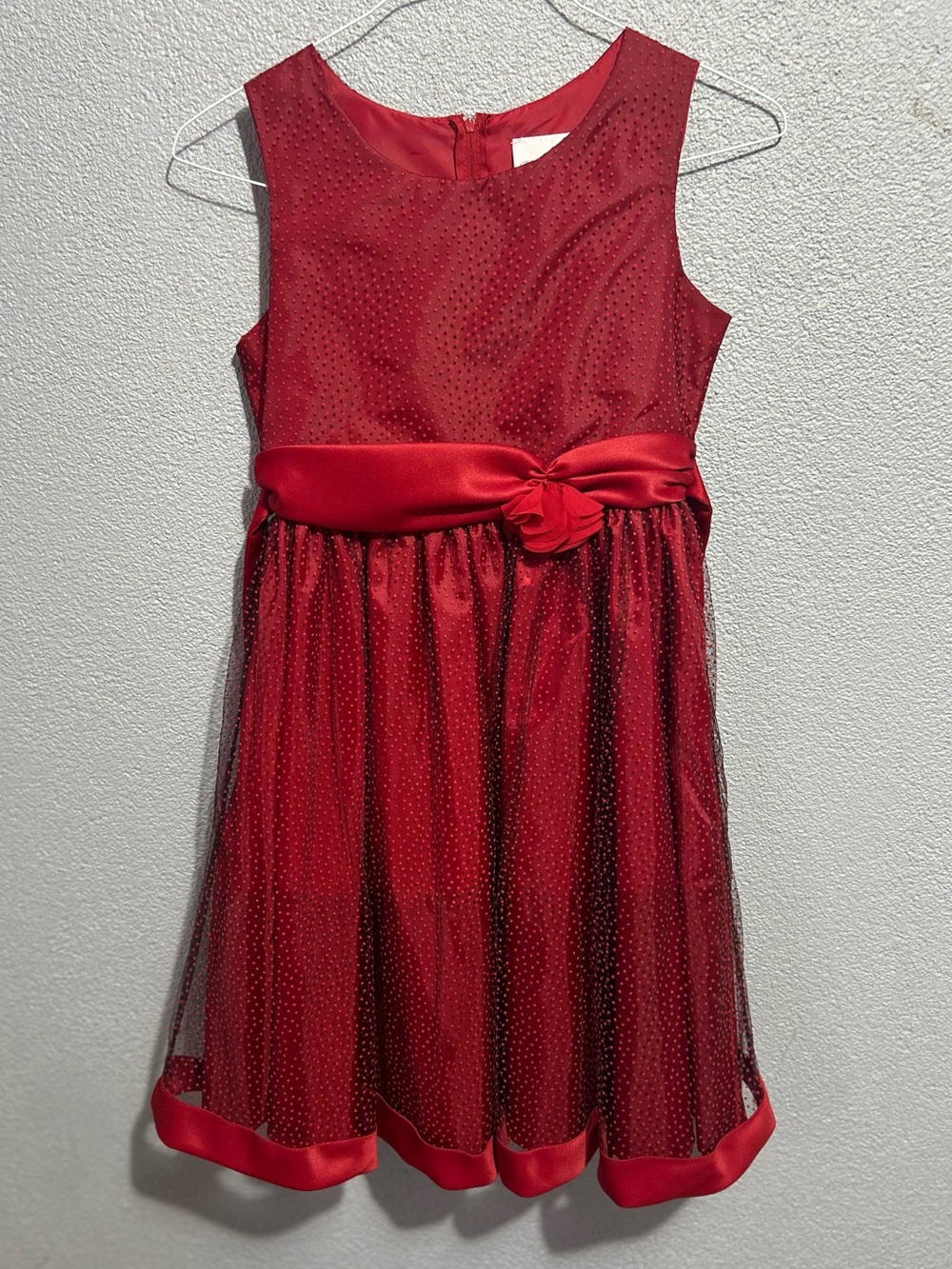 Rare editions red dress size 14